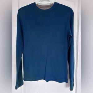 S&K Cotton Long Sleeve Tee Top Size S